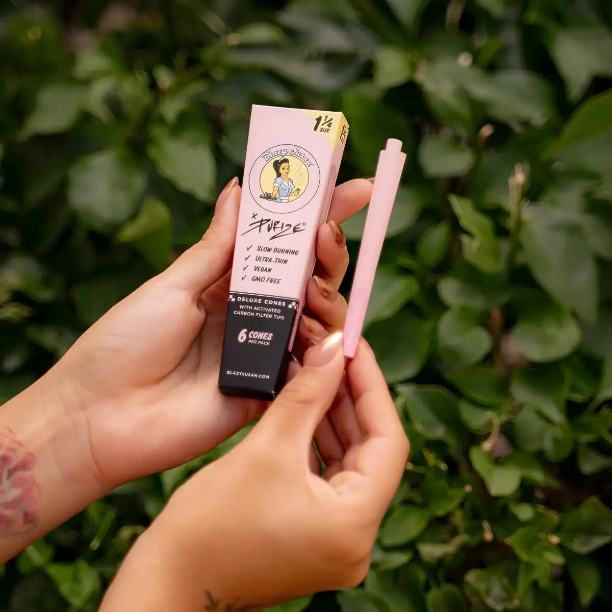 Blazy Susan x Purize | Conos Pre Rolados 1 1/4| 6 piezas