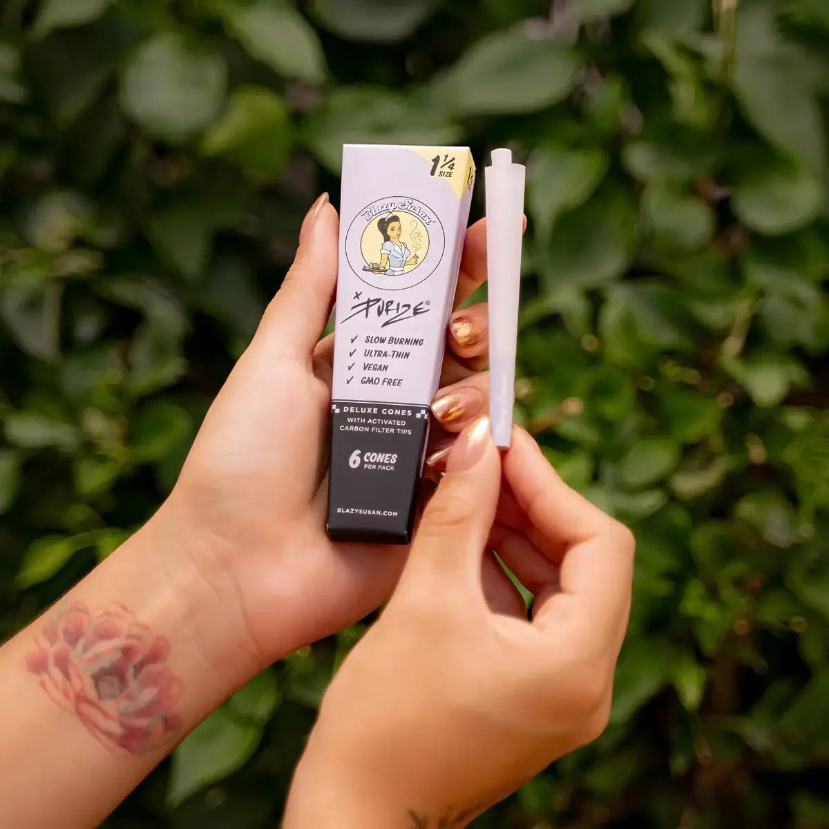 Blazy Susan x Purize | Conos Pre Rolados 1 1/4| 6 piezas