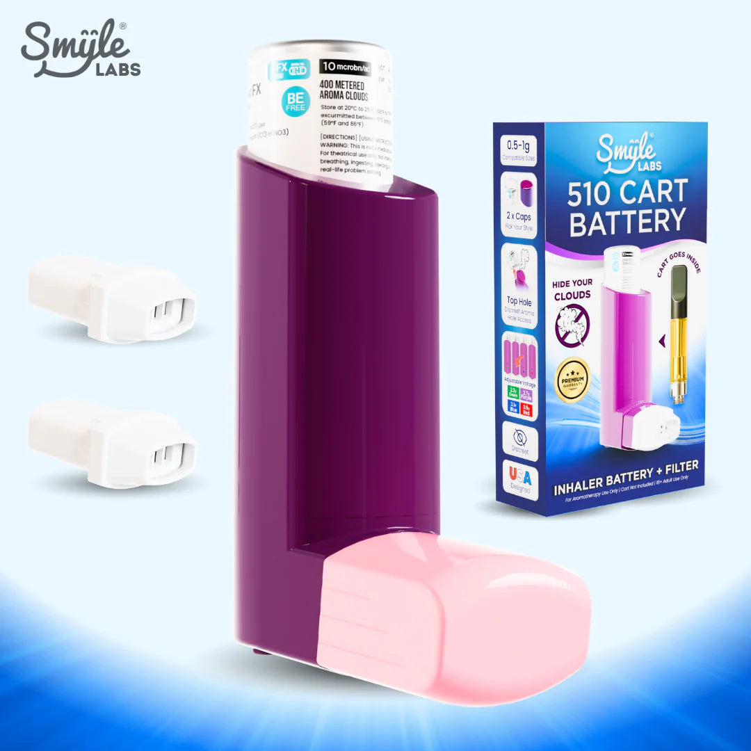 Smyle | Batería para Cartuchos de Wax 510 | Inhalador con filtro