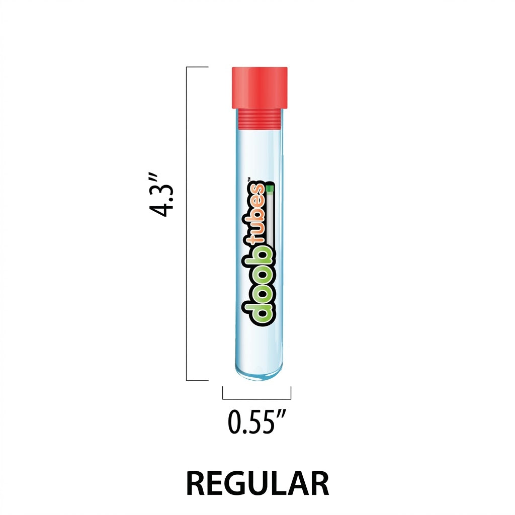 Doob Tubes | Tubo Portátil para guardar cigarrillos (Color Aleatorio) | 1 pieza