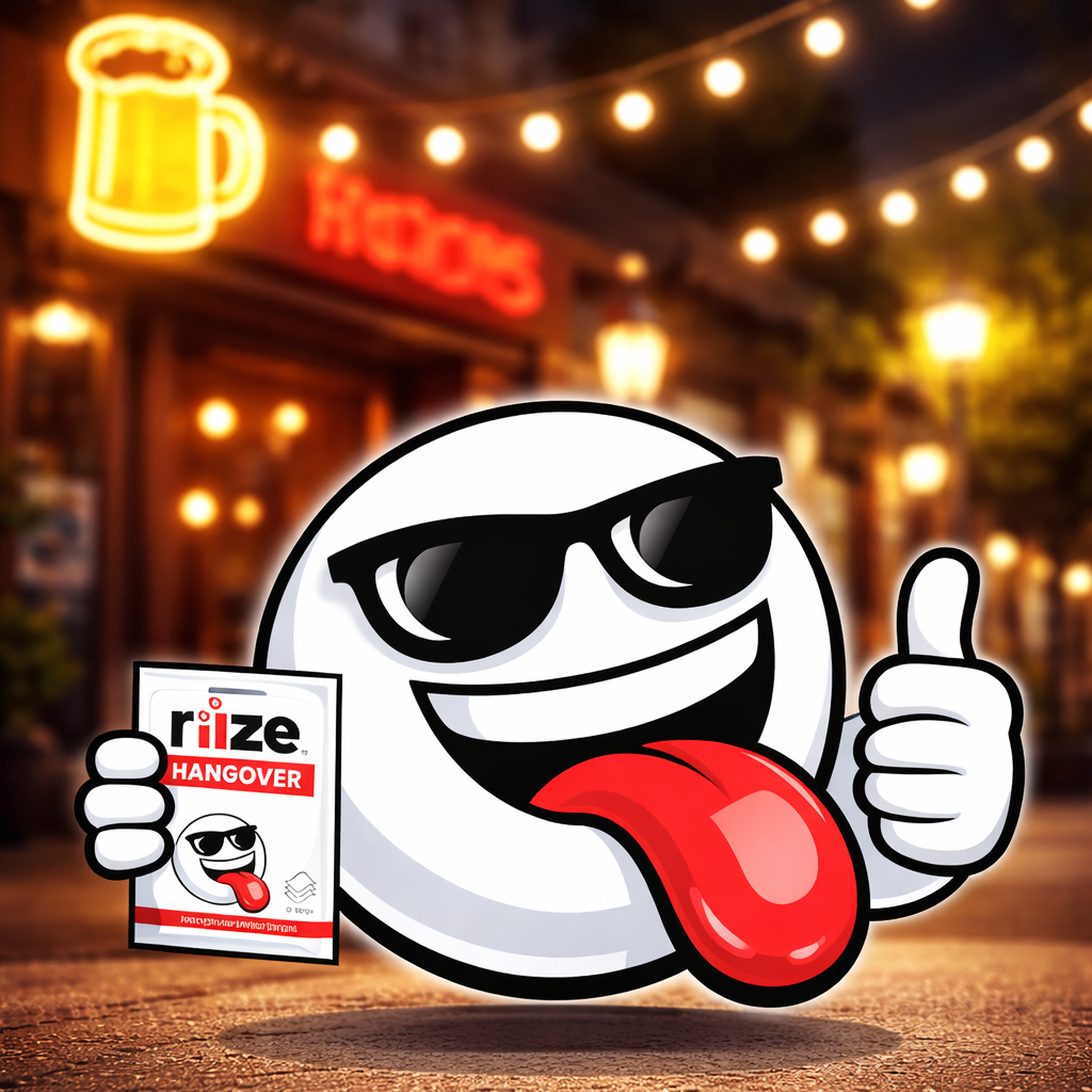 Riize | Hangover // Cruda Strips Electrolitos + Glutathione | 1 pieza