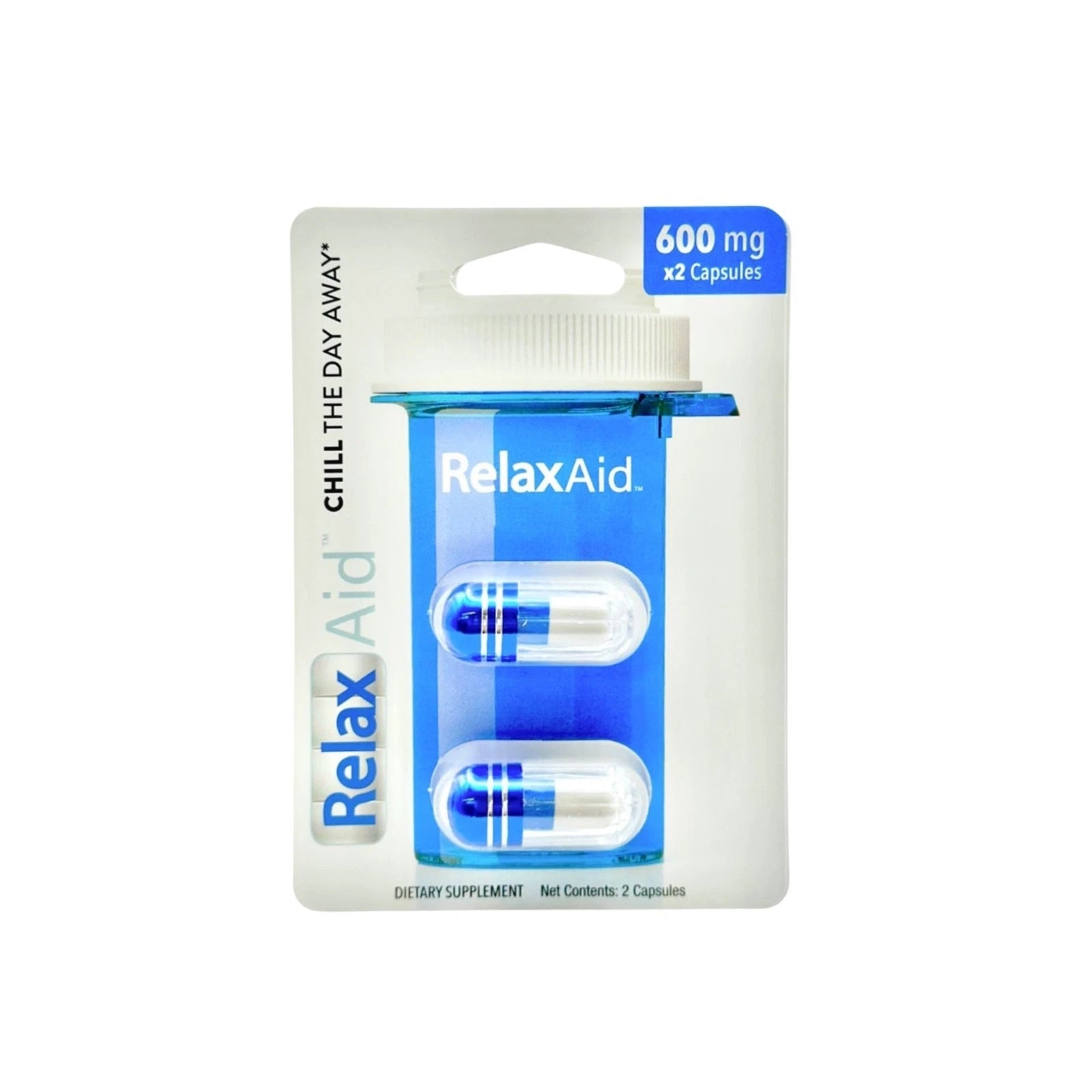 Relax Aid | Addall Relax Capsules 60 mg/pza | 2 piezas