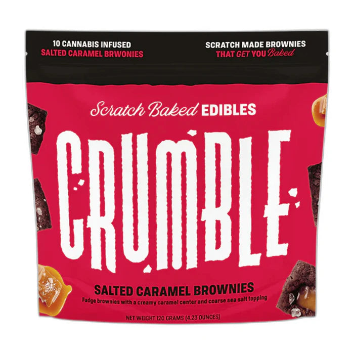 Crumble | Galletas-Brownies Delta 9 THC 30 mg/pza | 10 piezas