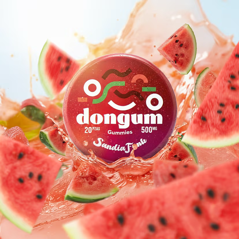 Dongum | Gomitas Delta 8 THC 25 mg/pza | 20 piezas