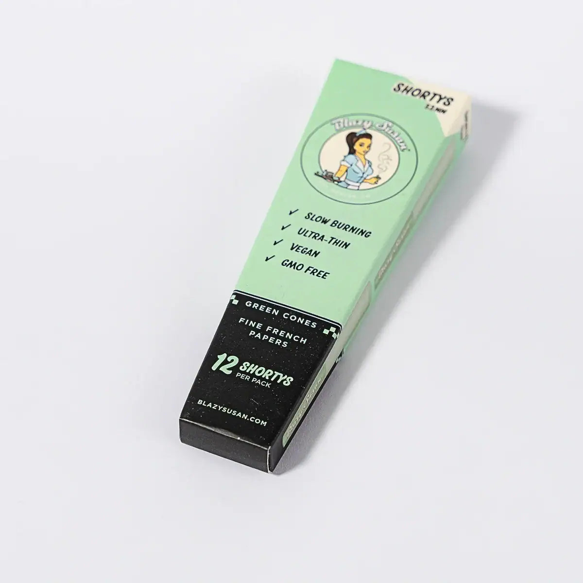 Blazy Susan | Hasta 50 Conos Pre Rolados Verdes 1 1/4, 98 mm, King Size ó Shortys | 1 pieza