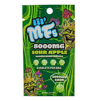 lil MF´s | Tabletas de Nootropicos 2000 mg/pza | 1 o 4 piezas