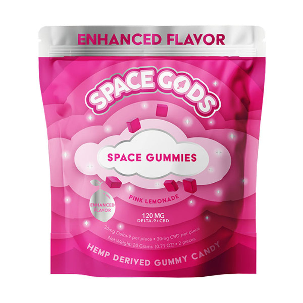 Space Gods | Gomitas Delta 9 THC 30 mg/pza + CBD 30 mg/pza | 2 o 15 piezas