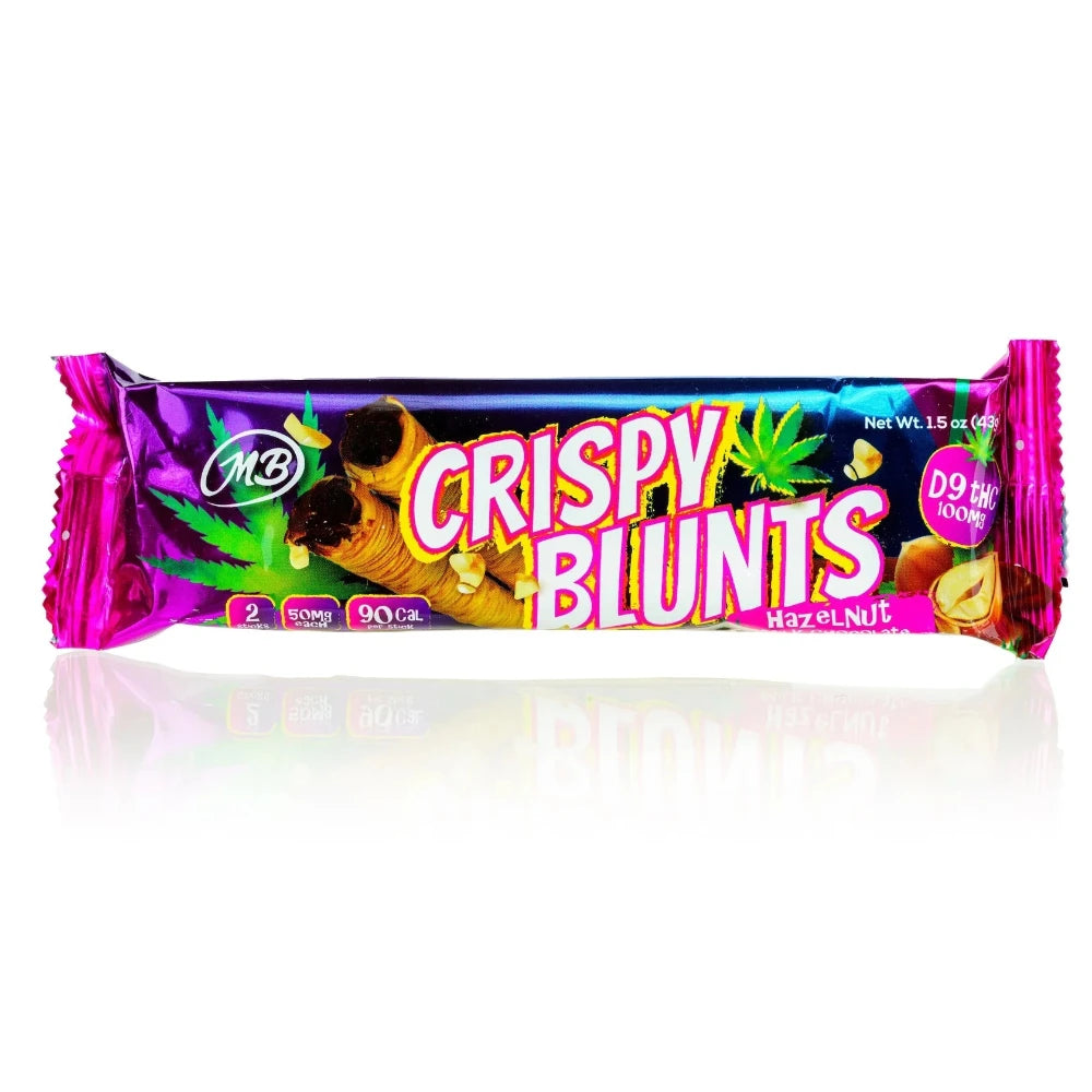 Crispy Blunts | Galletas Delta 9 THC 50 mg/pza | 2 piezas