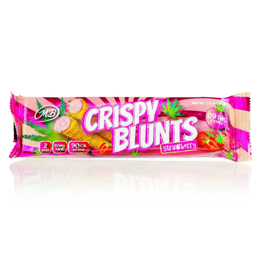 Crispy Blunts | Galletas Delta 9 THC 50 mg/pza | 2 piezas