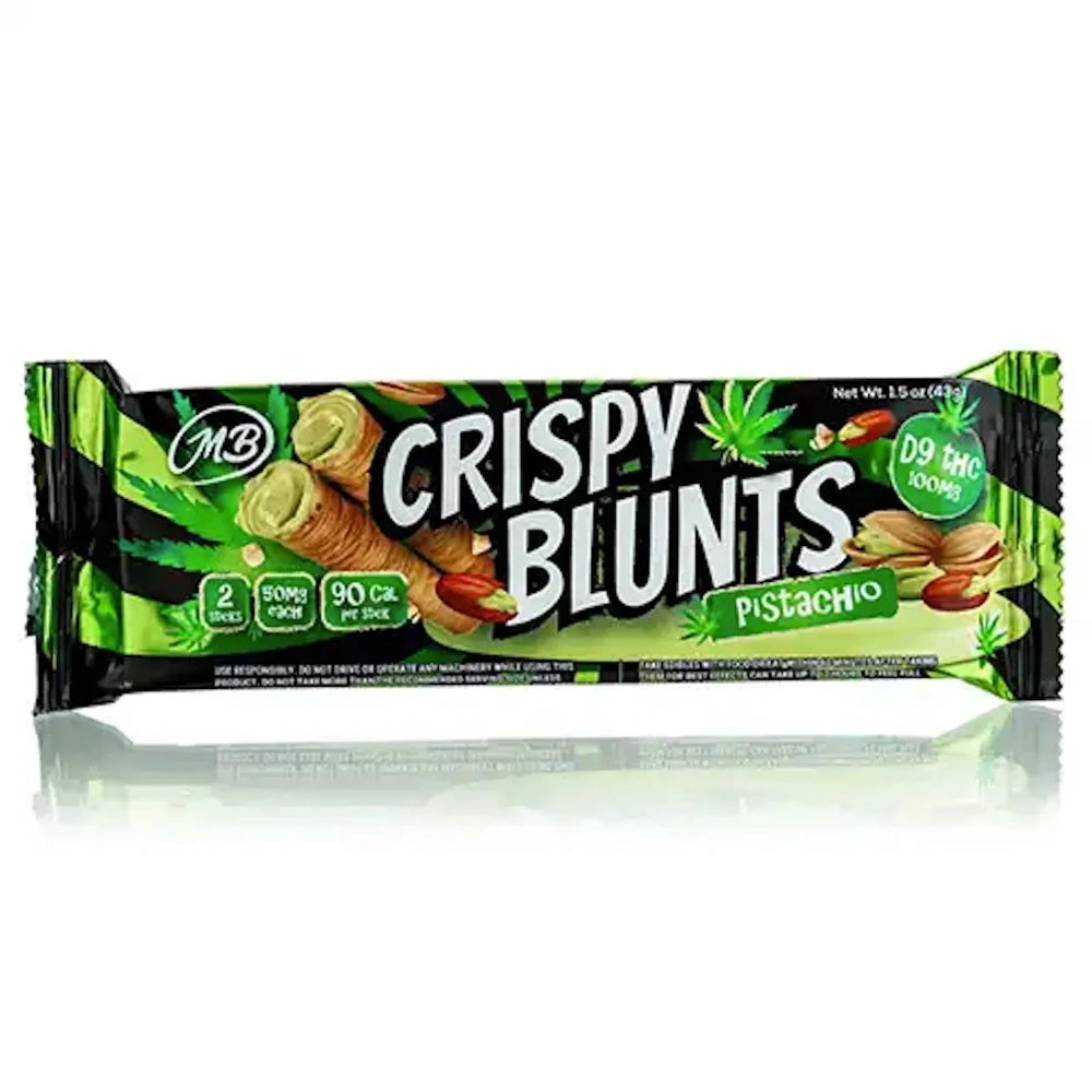 Crispy Blunts | Galletas Delta 9 THC 50 mg/pza | 2 piezas