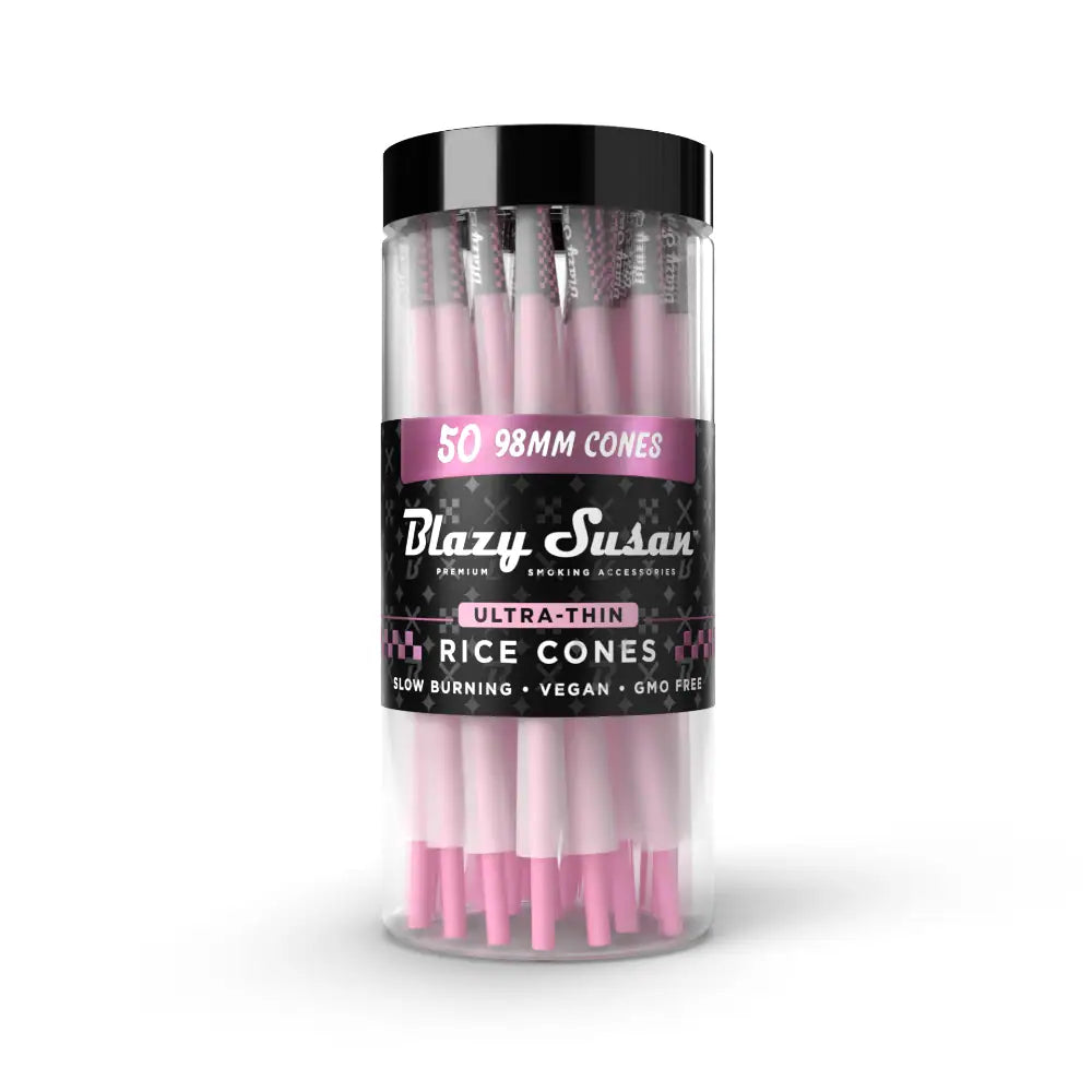 Blazy Susan | Conos Pre Rolados de Papel de Arroz | Hasta 50 conos