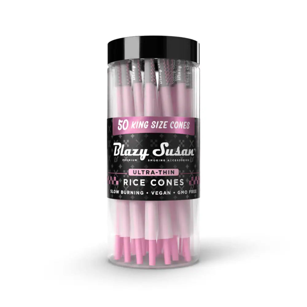 Blazy Susan | Conos Pre Rolados de Papel de Arroz | Hasta 50 conos