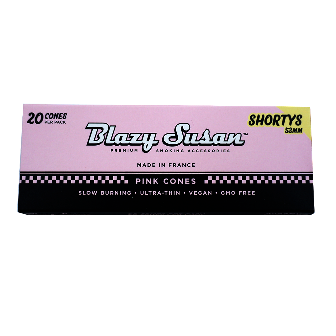 Blazy Susan | Hasta 50 Conos Pre Rolados Rosas 1 1/4, 98 mm, King Size ó Shortys | 1 pieza
