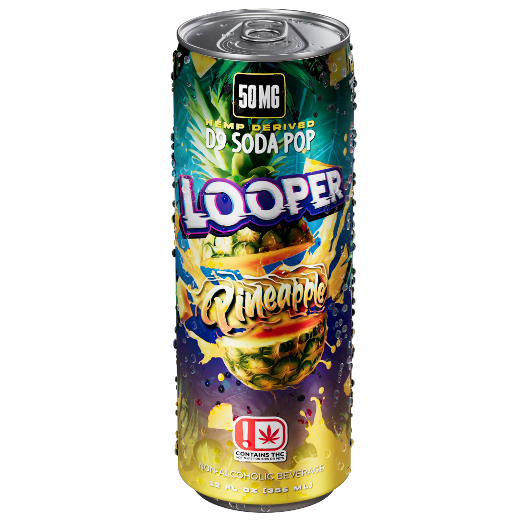 Looper | Bebida High Seltzer Delta 9 THC 50 mg/pza (POTENCIA!) | 355ml/pza | 1 pieza