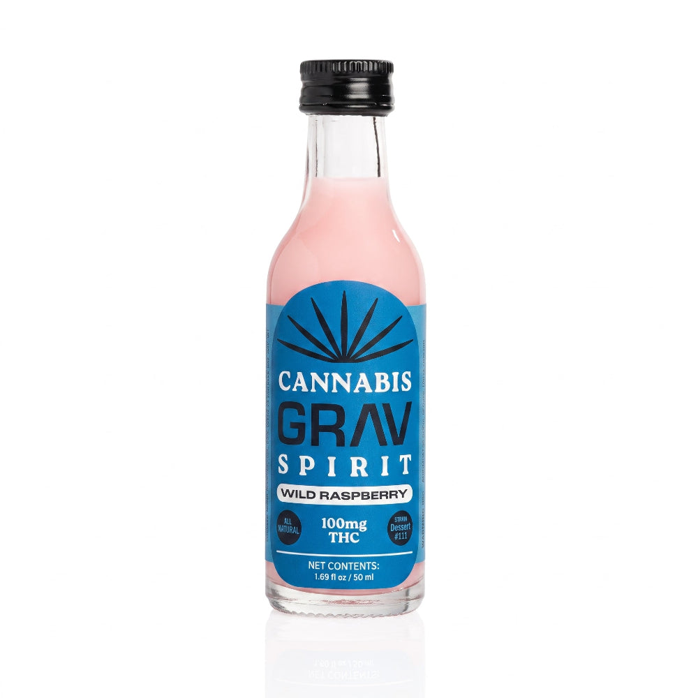 Grav | Bebida Cannabis Spirit Delta 9 THC 100 mg/pza | 50 ml